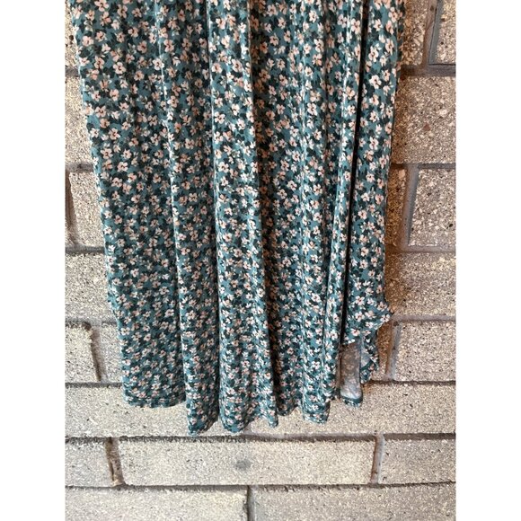 Z Supply Womens Floral Sleeveless Midi Dress With Ruched Front & Tie Detail Size - Picture 5 of 7